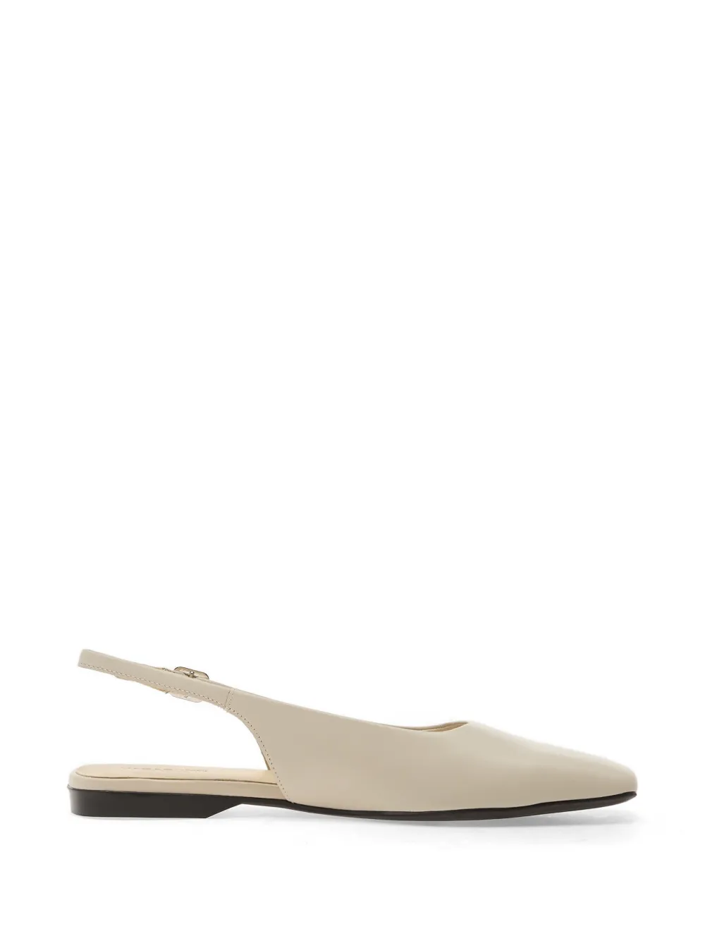 VAGABOND Delia slingback ballet flats - Bianco