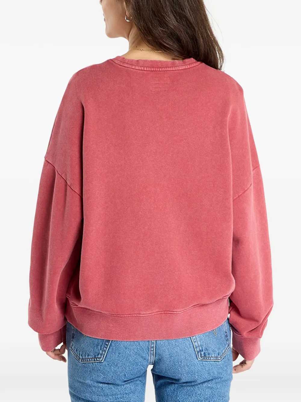 GUESS USA Sweater met logoprint Rood