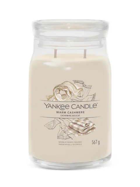 yankee candle Warm Cashmere candle