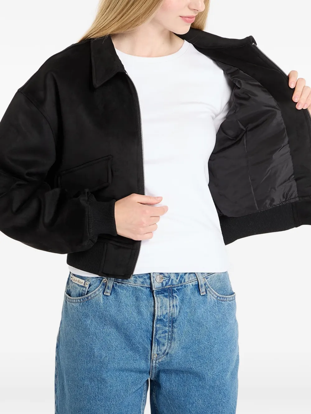 karl kani Jack met geborduurd logo Zwart