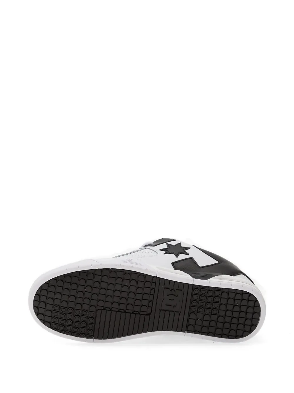 Dc Shoes Dc Command Star-motif Perforated Sneakers In White