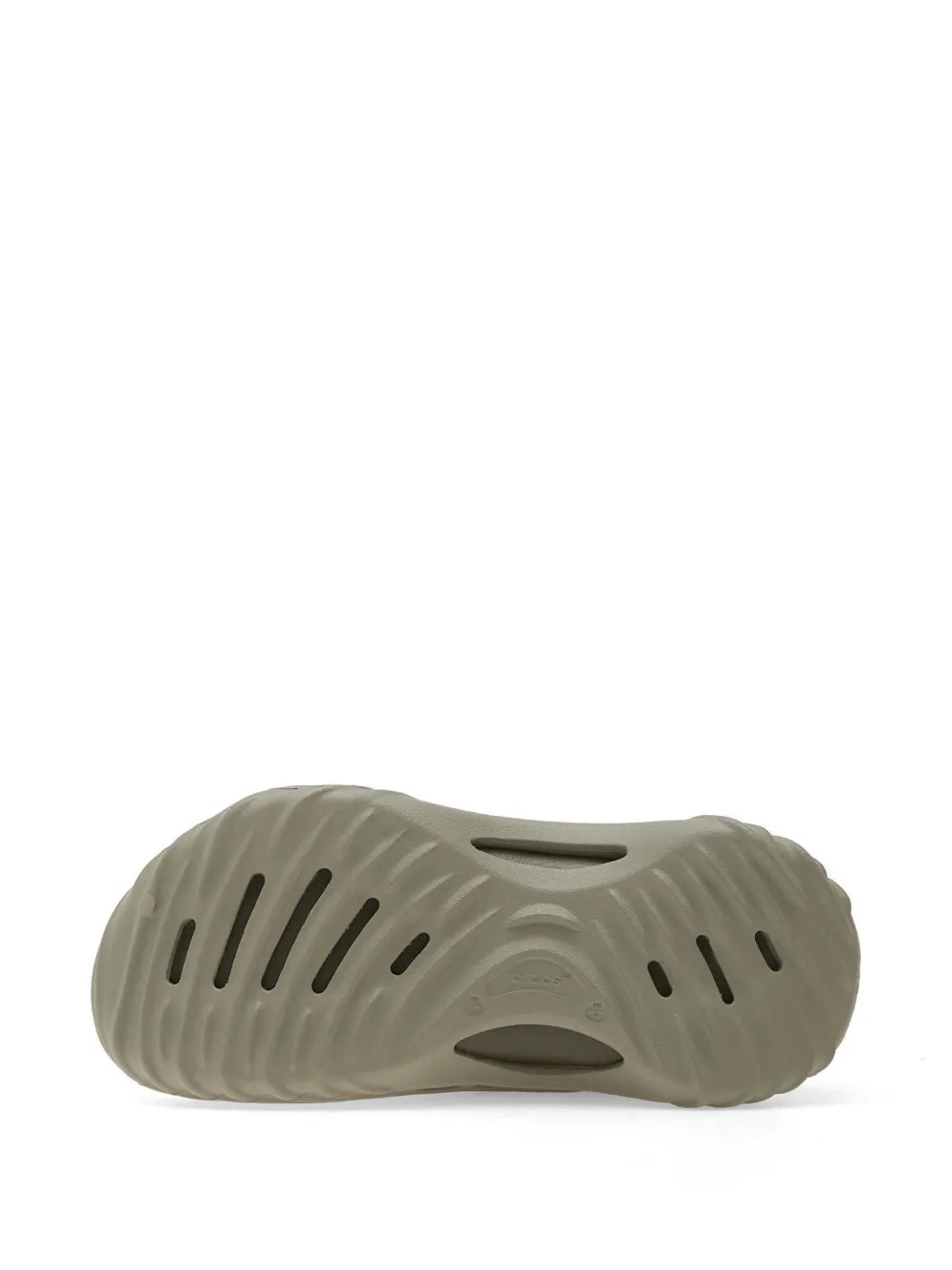 Crocs Echo Wave cut-out clogs Groen
