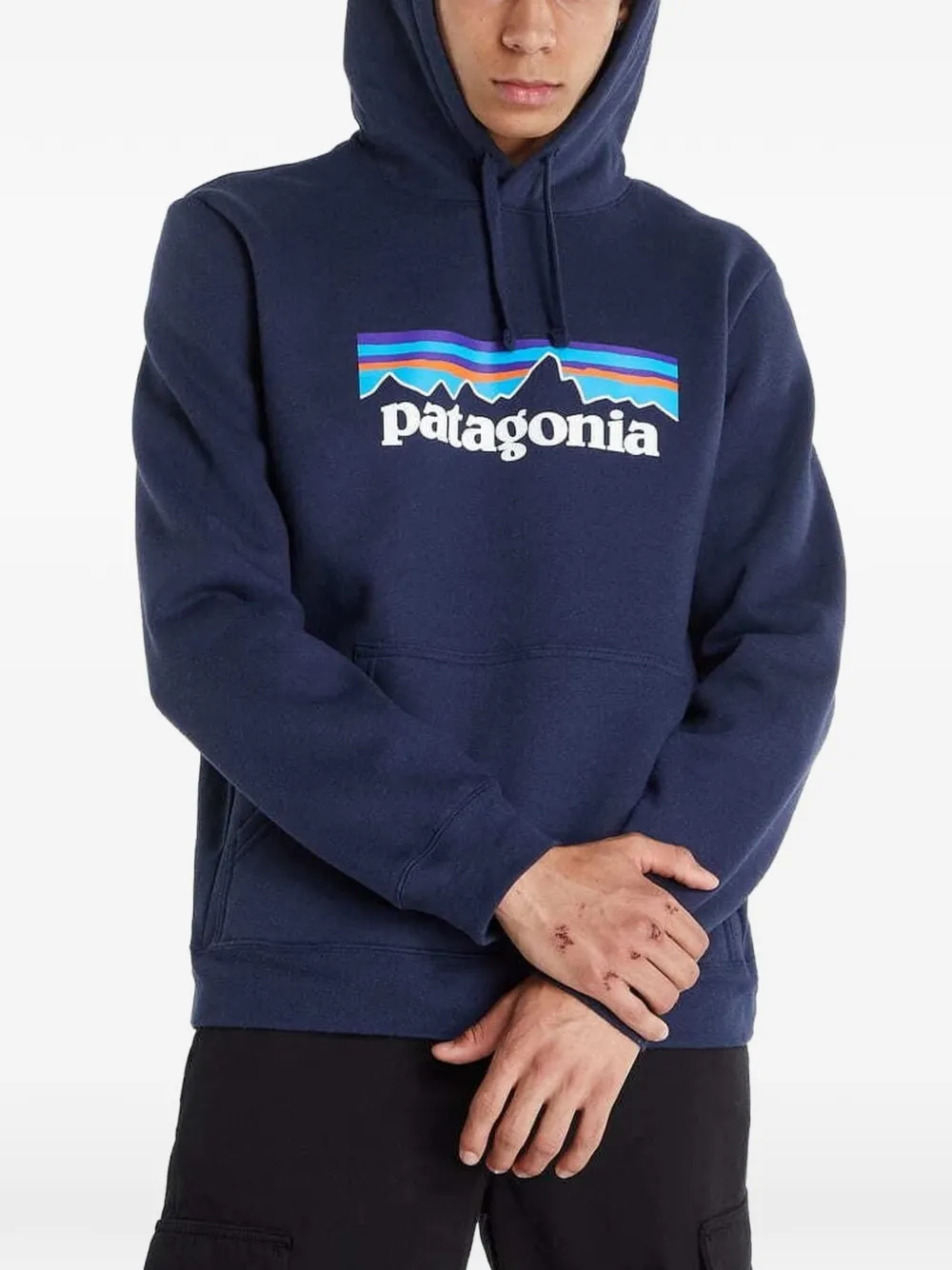Patagonia Uprisal logo-print hoodie - Blu