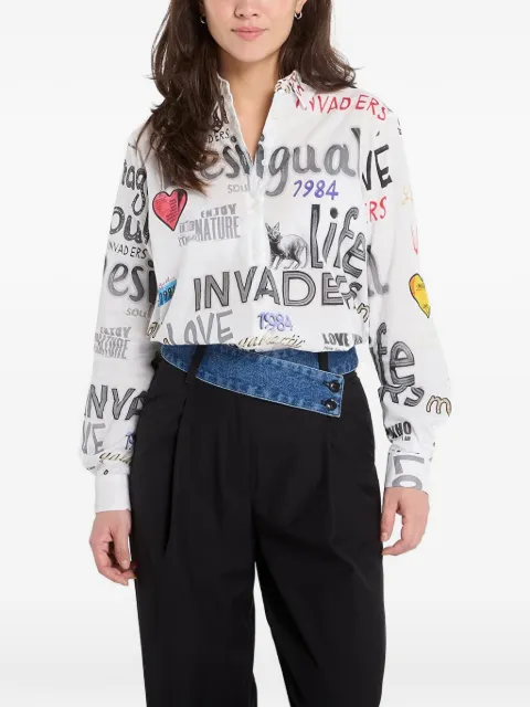 Desigual graphic-print shirt