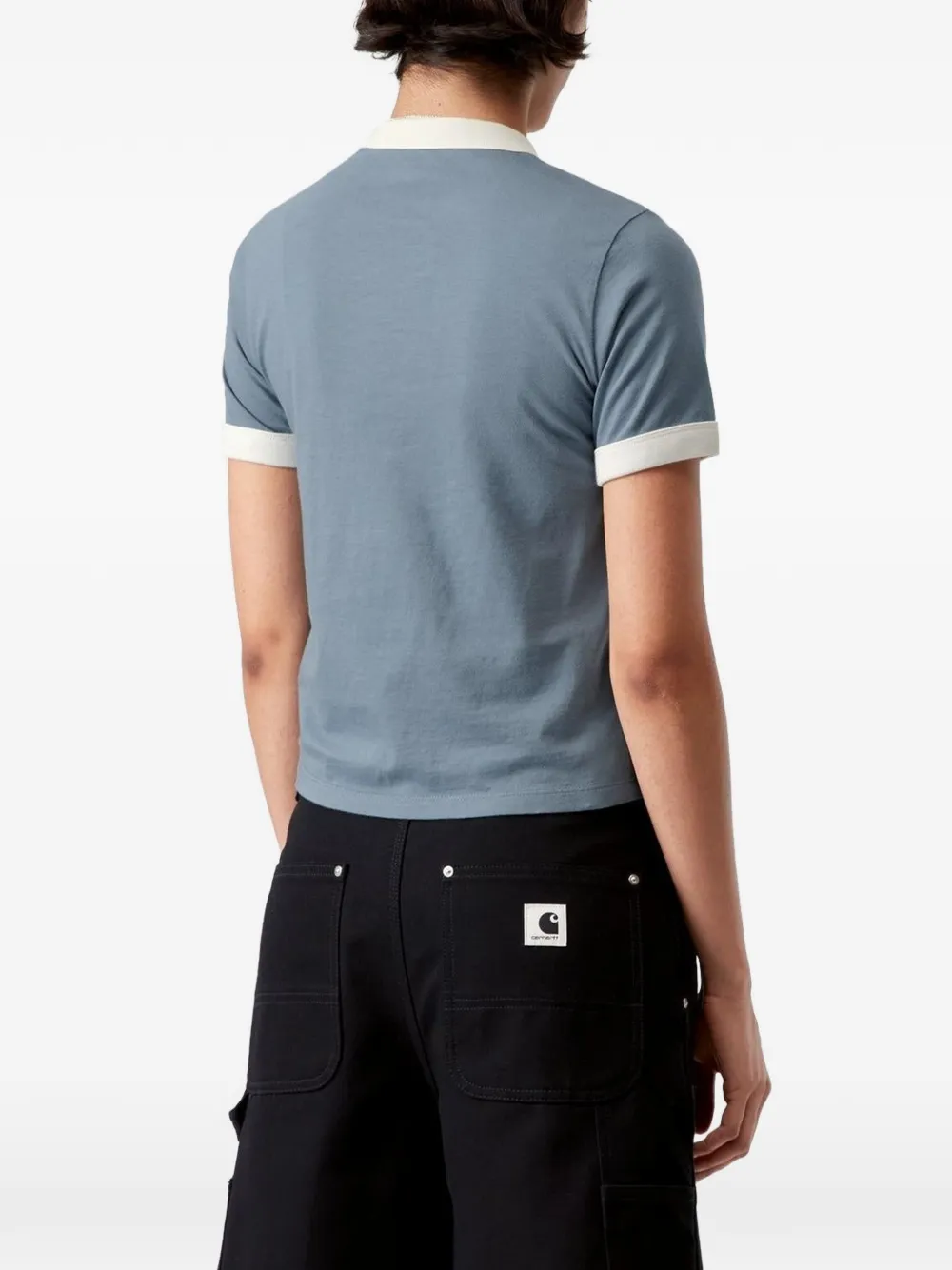 Carhartt WIP Reminiscing Ringer T-shirt Blauw