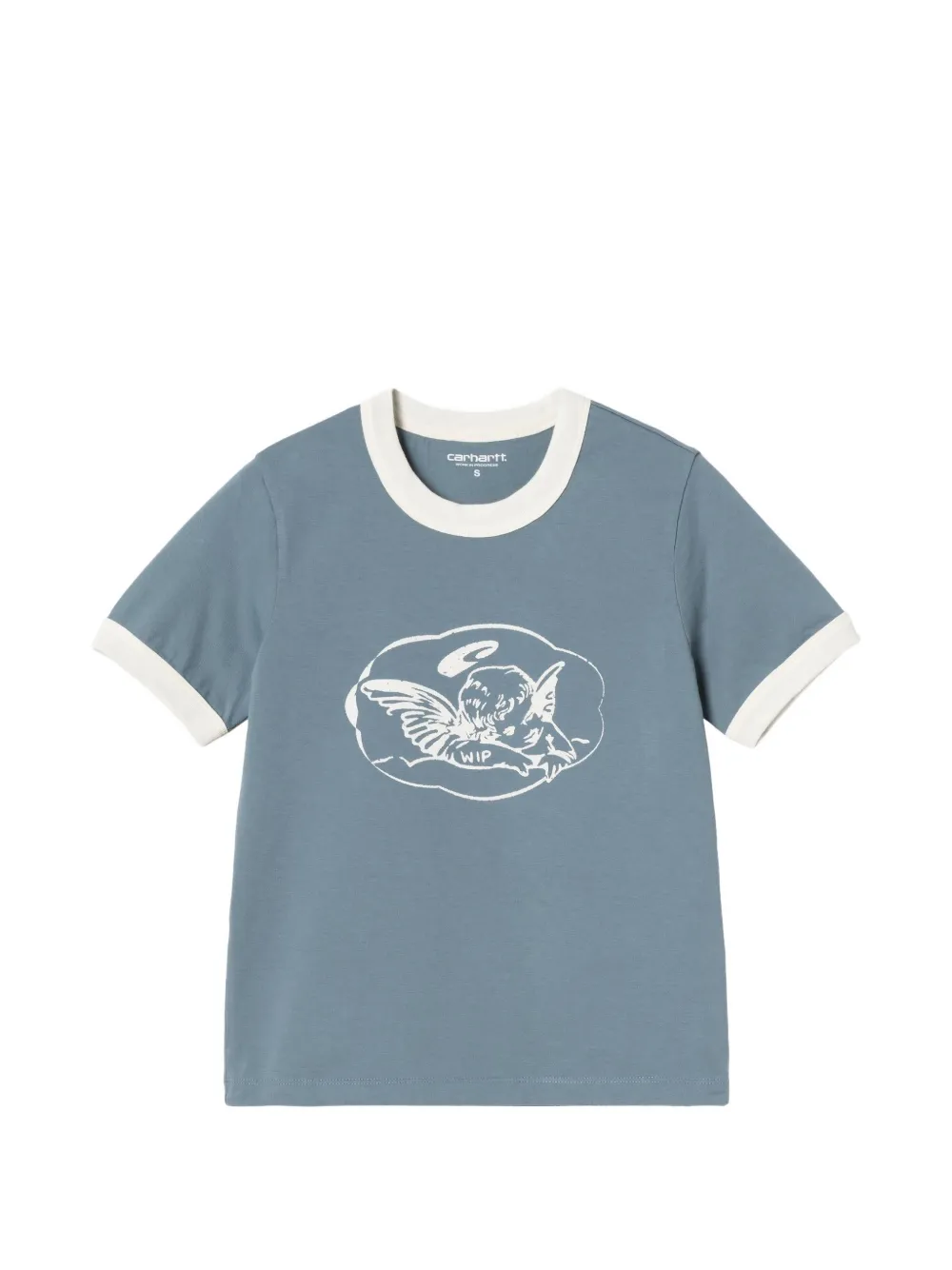 Carhartt WIP T-shirt Reminiscing Ringer - Blu