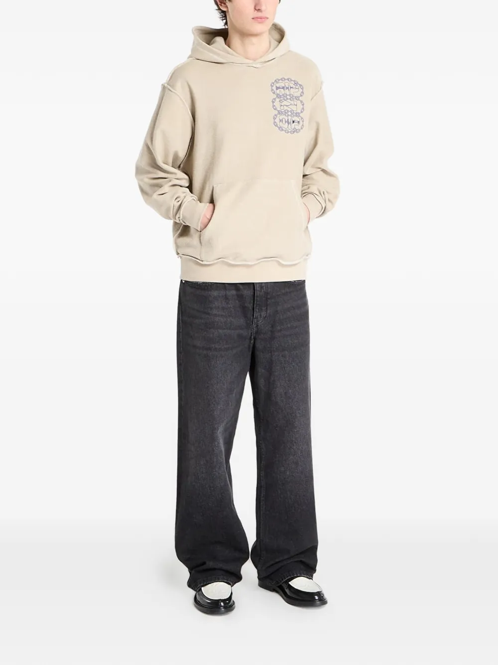 Ripndip Linked Up hoodie met omgekeerde stiksels Groen
