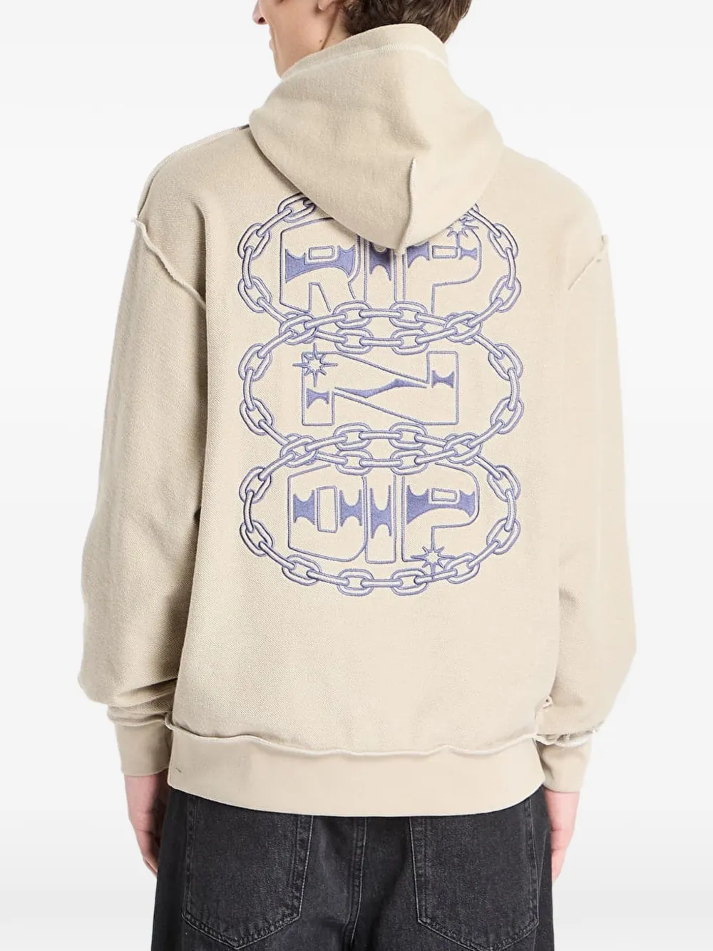 Ripndip Linked Up hoodie met omgekeerde stiksels Groen