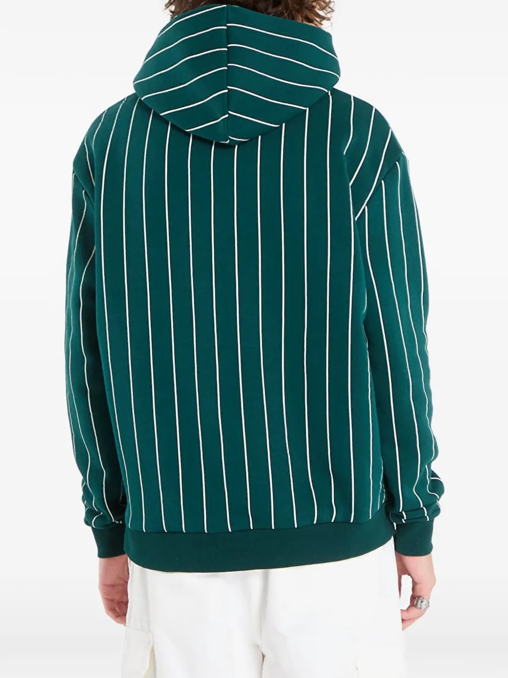karl kani Small Signature Essential hoodie met krijtstreep Groen
