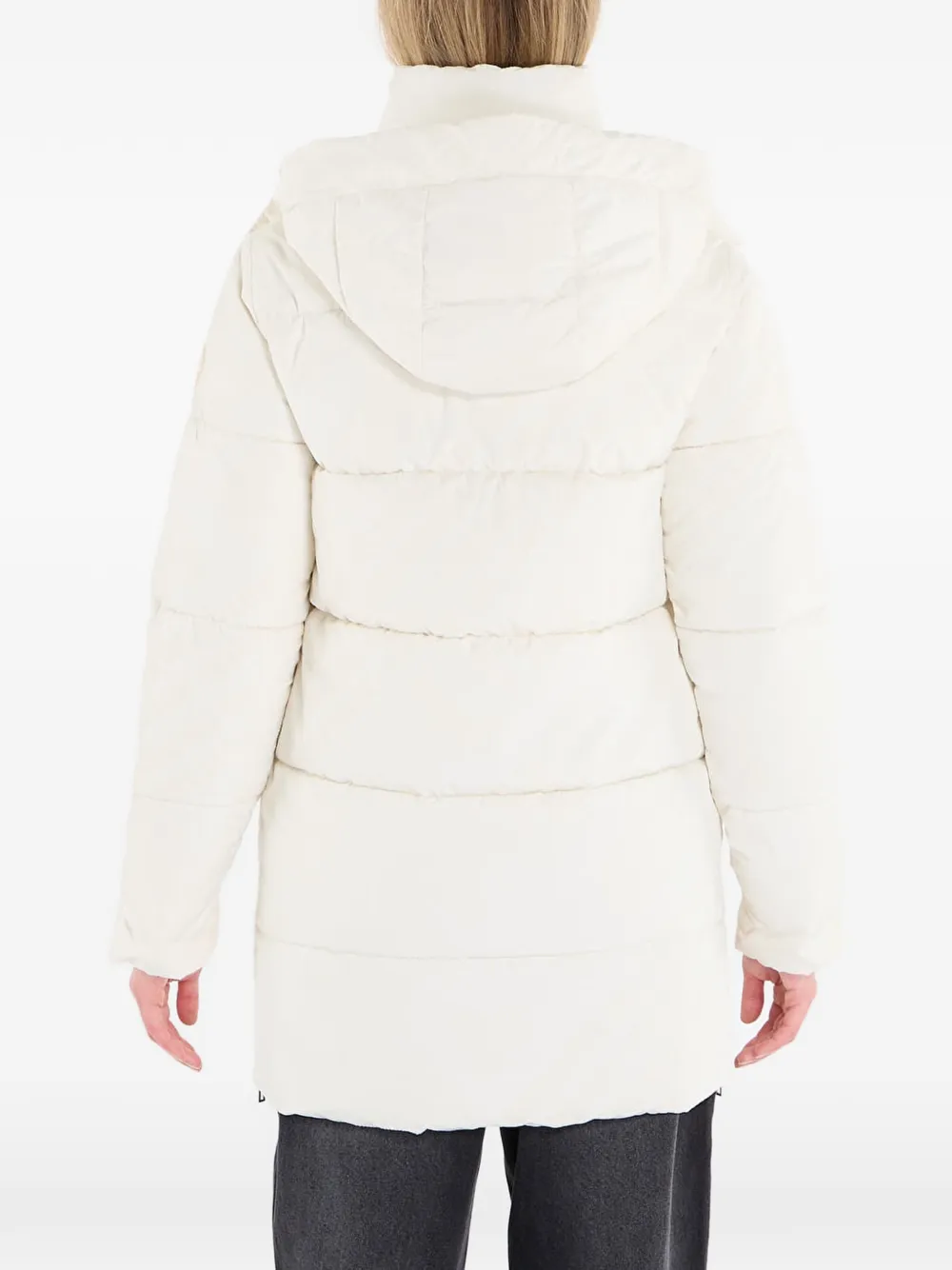 Desigual Gewatteerde jas met capuchon Wit