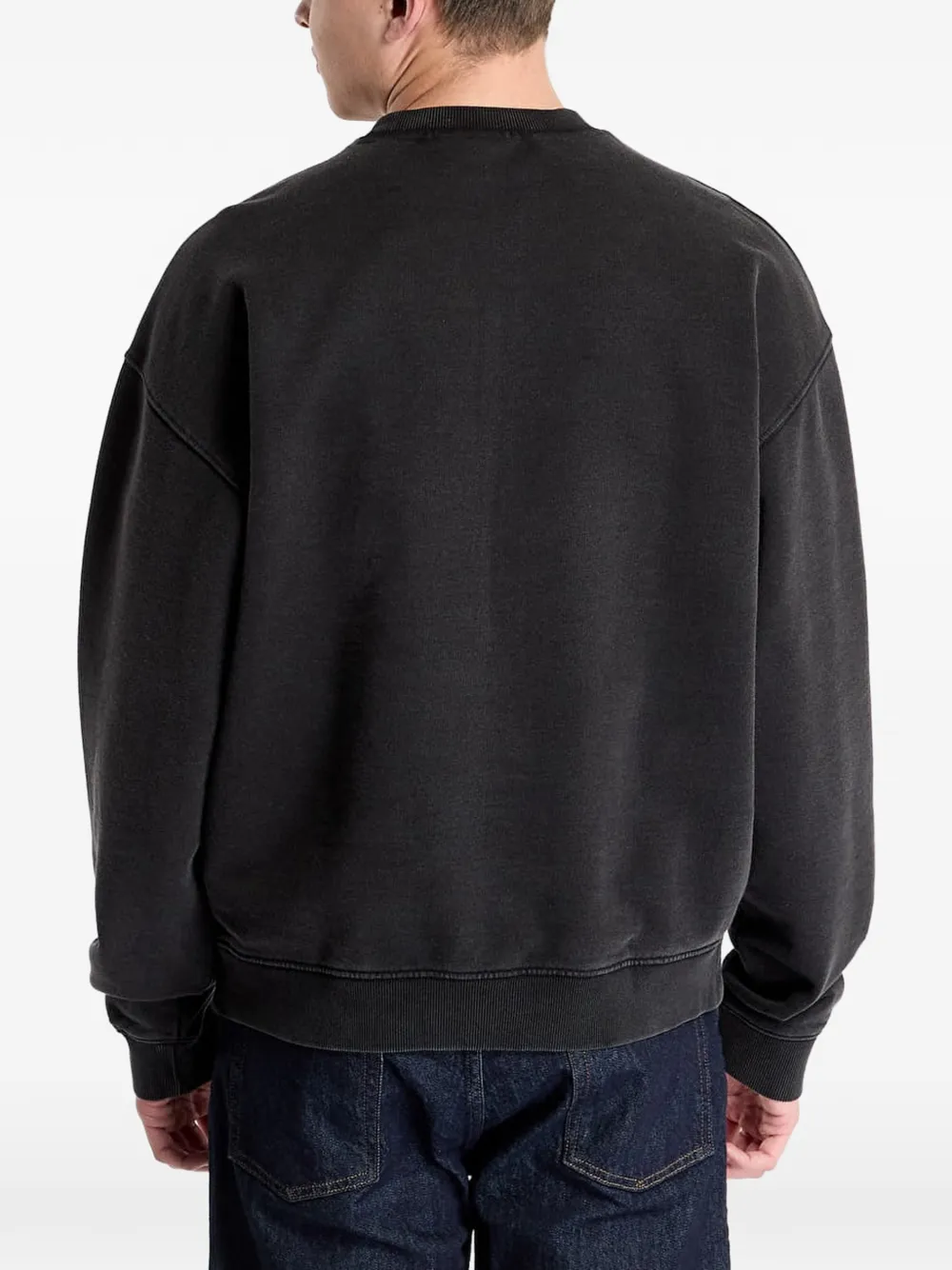 GUESS USA Sweater met logoprint Zwart