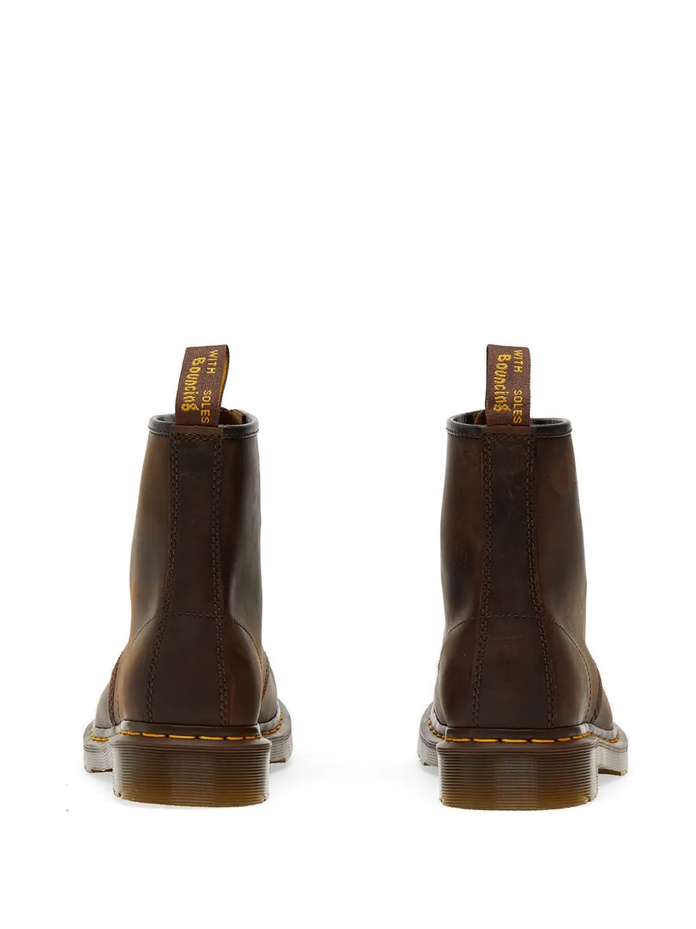 Dr Martens 1460 8 Eye lace-up leather boots Bruin