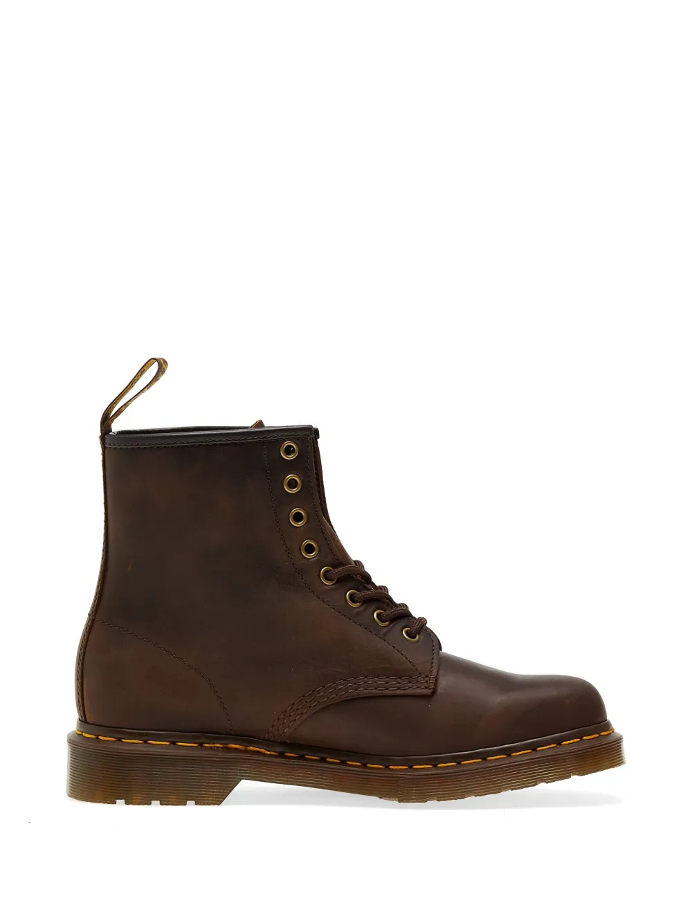 Dr Martens 1460 8 Eye lace-up leather boots Bruin
