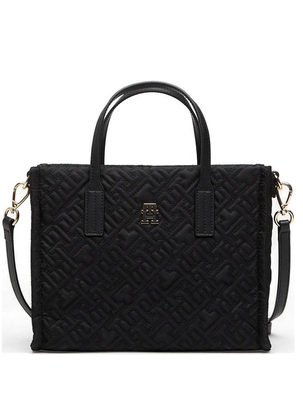 Tommy Hilfiger City Quilted Monogram Tote Bag