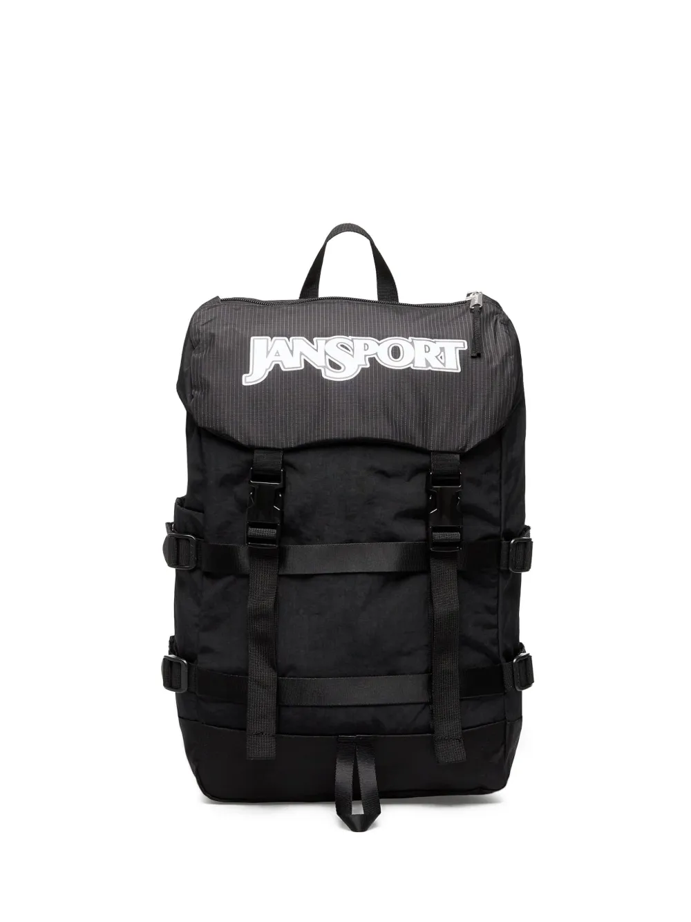 Jansport Logo-print Backpack In Black