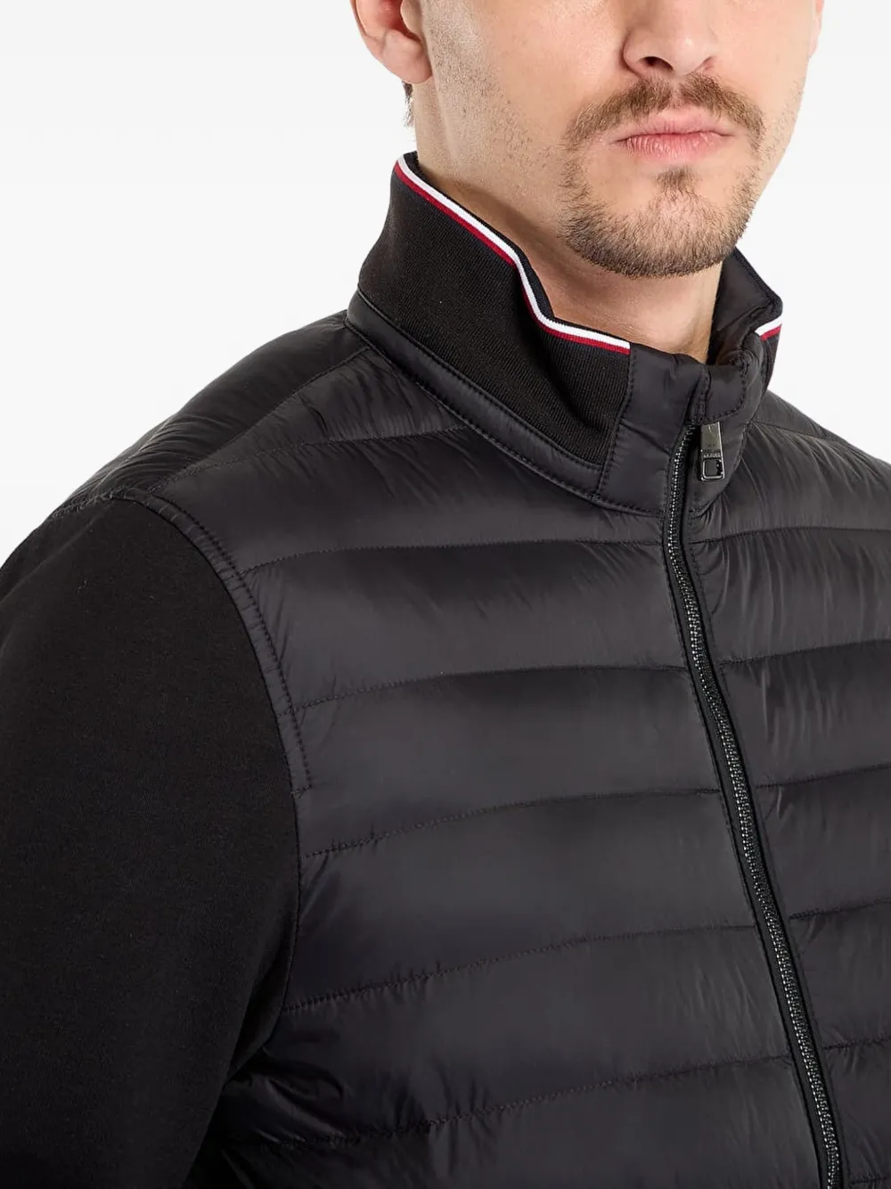 Tommy Hilfiger Jack met gewatteerd vlak Zwart