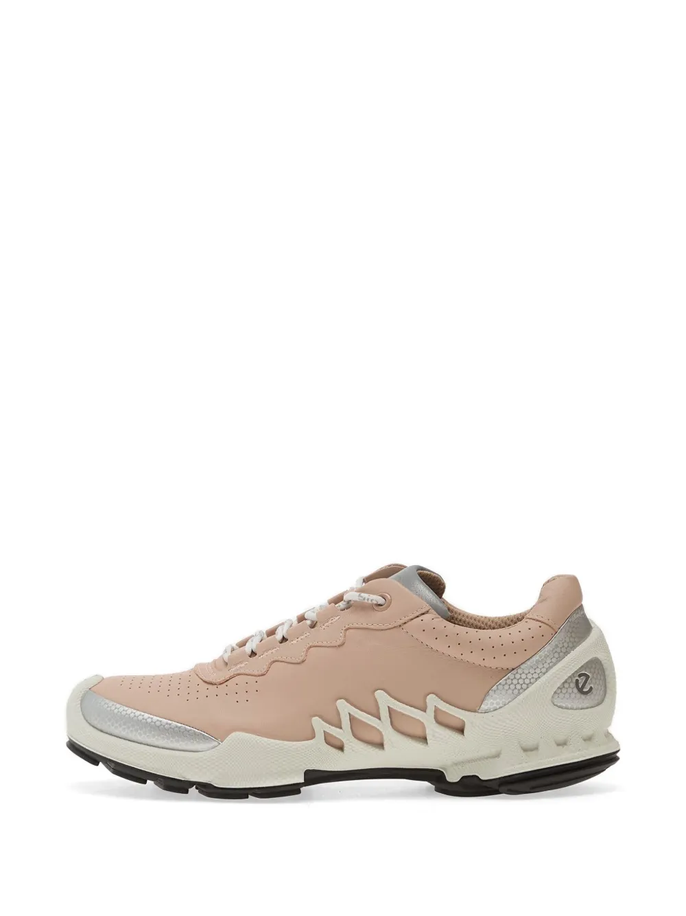 Ecco Biom Aex Leather Sneakers In Neutral