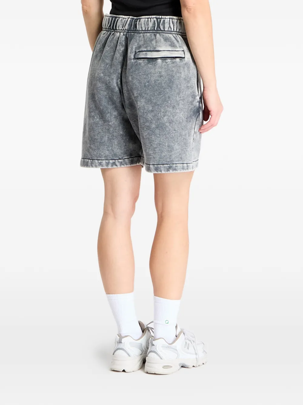 GUESS USA Shorts met wijde pijpen Grijs