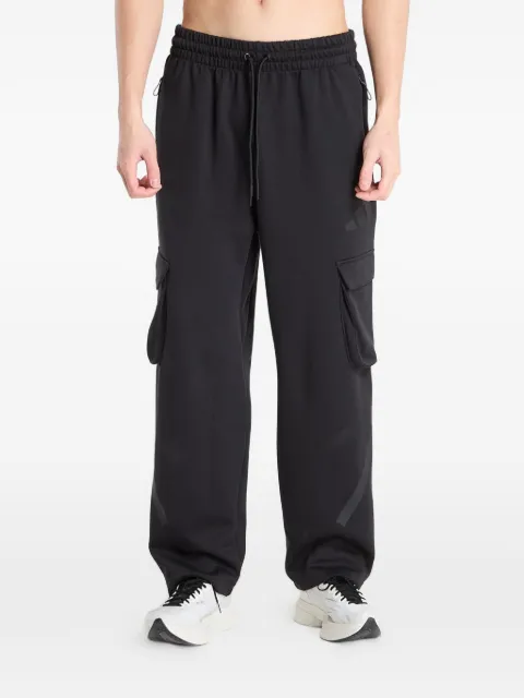 adidas logo-print cargo pants