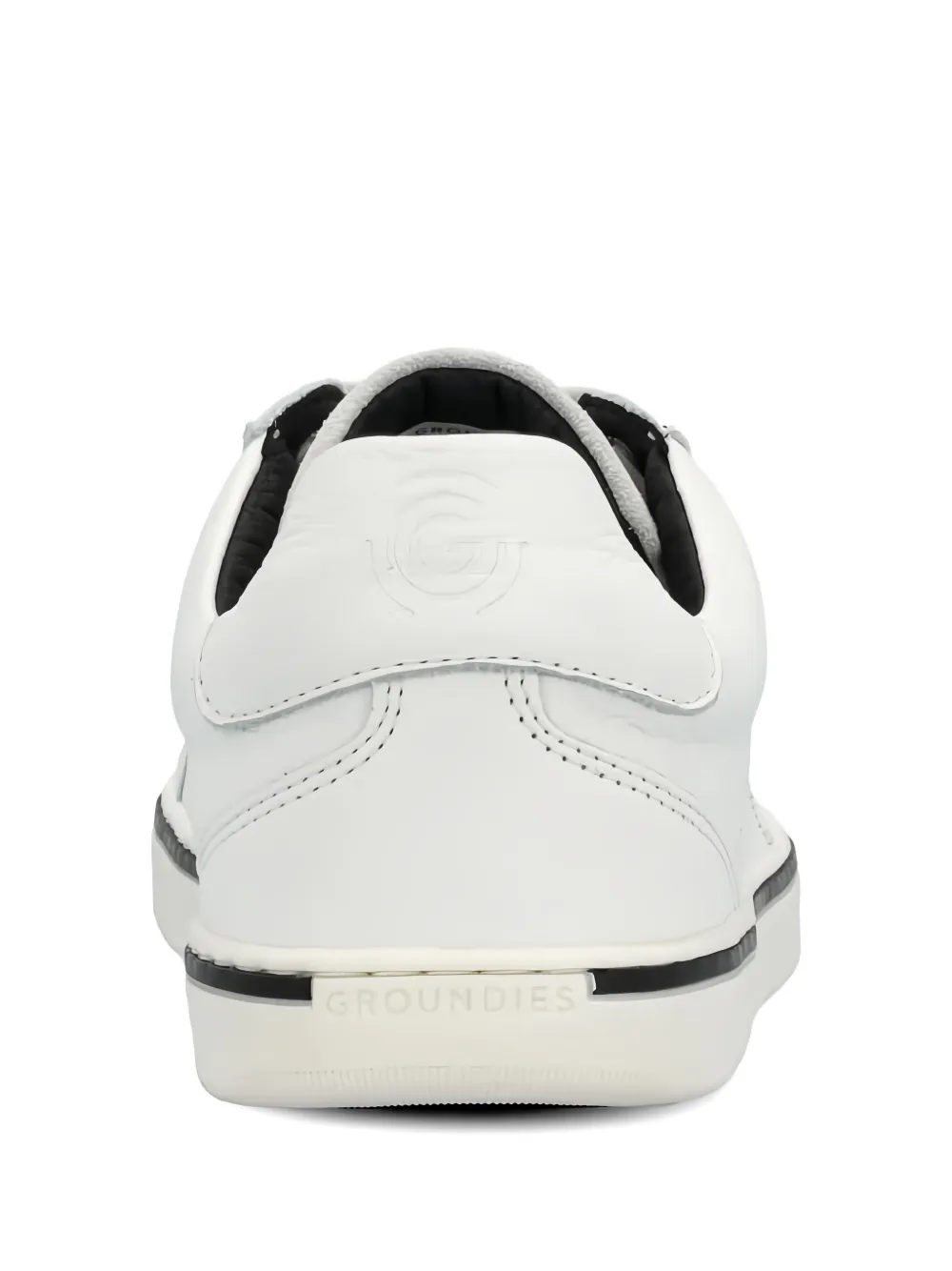 GROUNDS Galaxy leren sneakers Wit