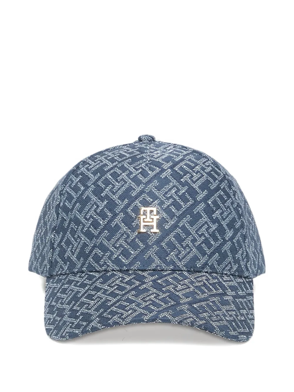 Tommy Hilfiger Monogram-pattern Logo-plaque Baseball Cap