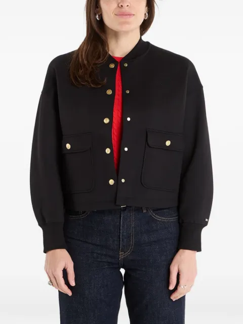 Tommy Hilfiger veste crop à boutons pression