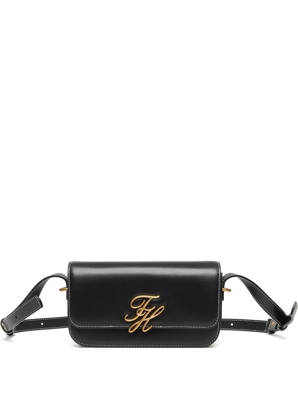 Tommy Hilfiger Logo-plaque Contrast-stitch Cross Body Bag