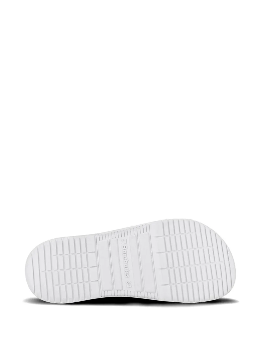 Barebarics Zing geperforeerde sneakers met vlakken Wit