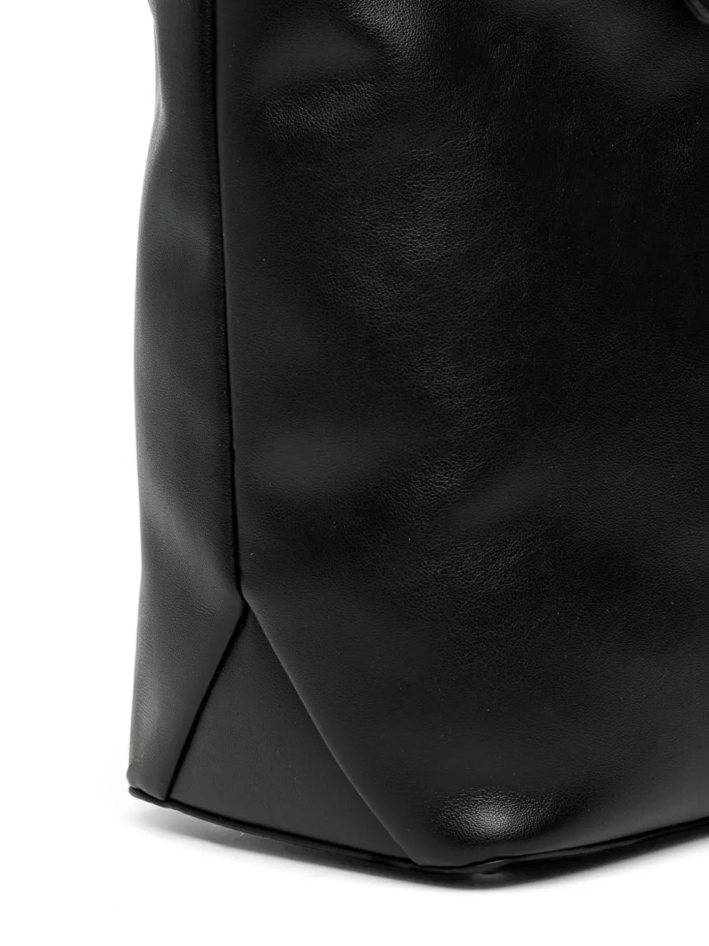 GUESS USA Shopper met logoplakkaat Zwart