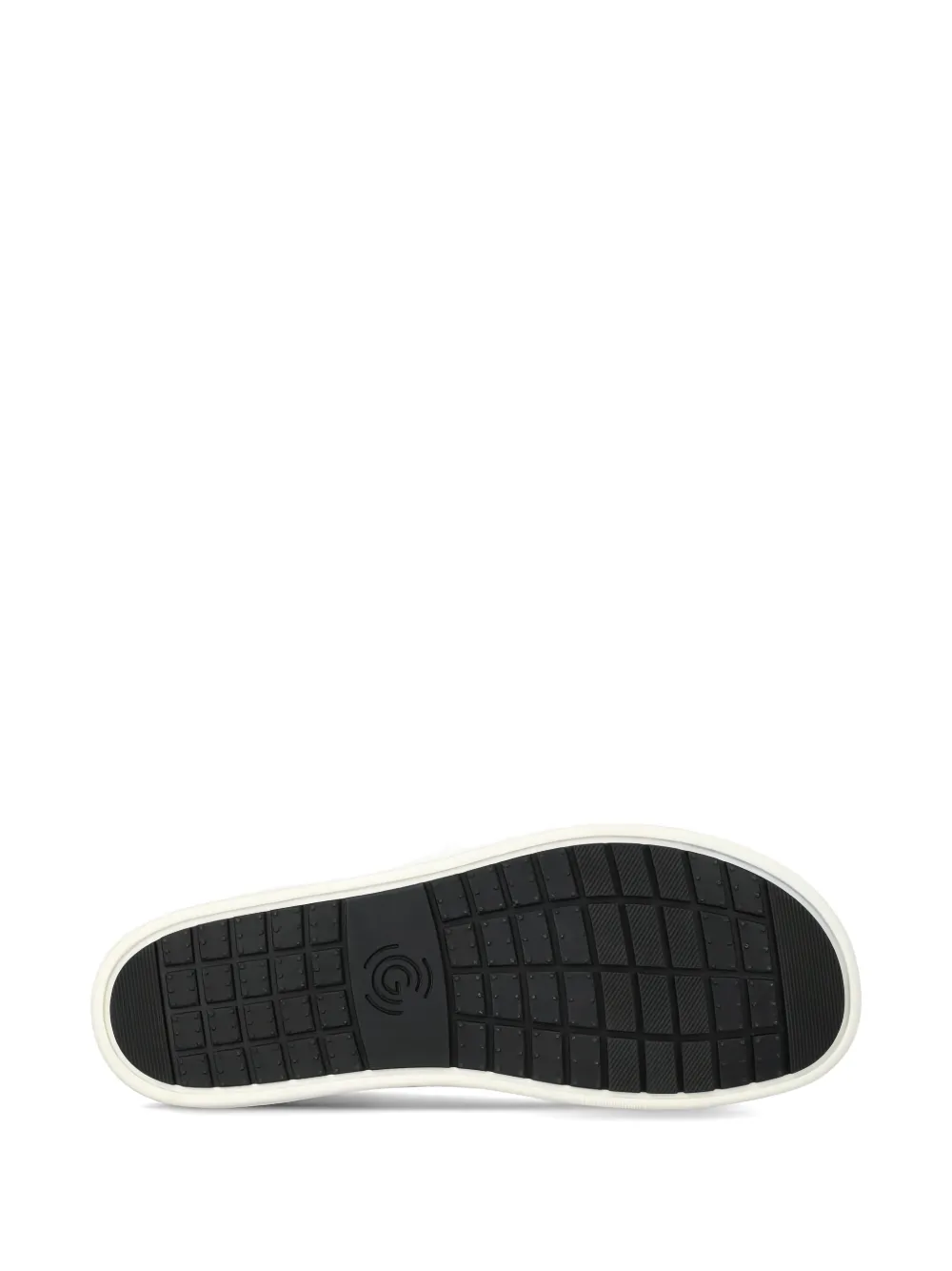 GROUNDS Galaxy leren sneakers Zwart