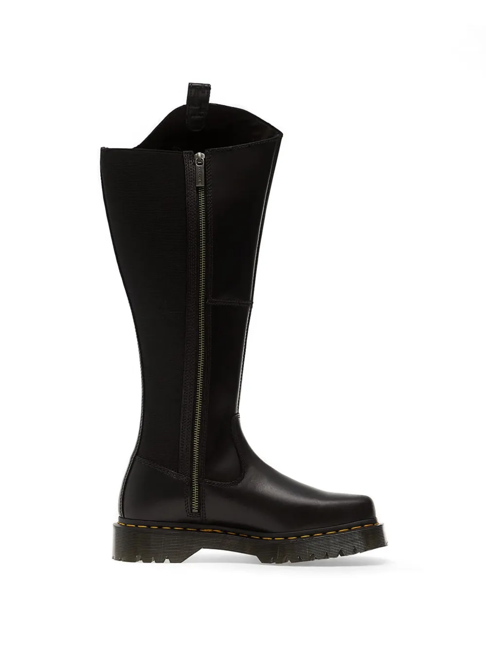 Dr. Martens Square-toe Zip-fastening Boots In Multi