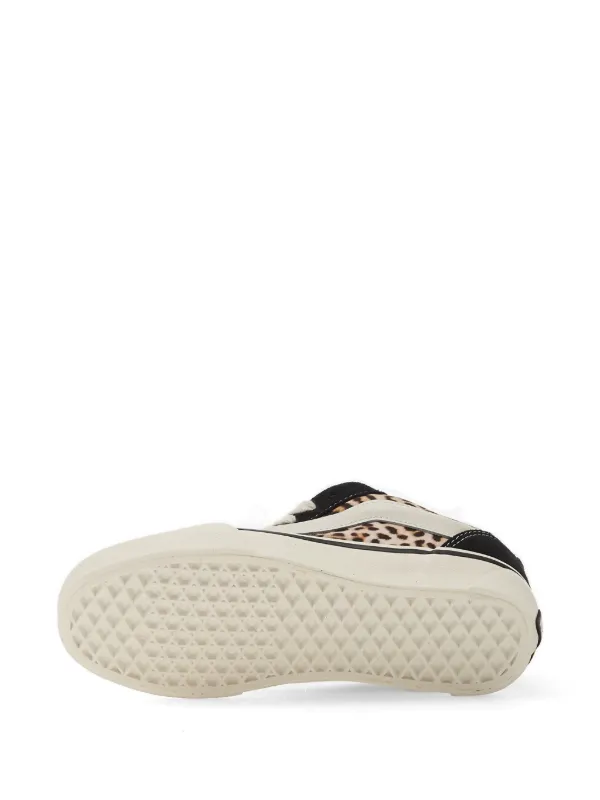Vans Knu Skool leopard-print Sneakers | Black | FARFETCH