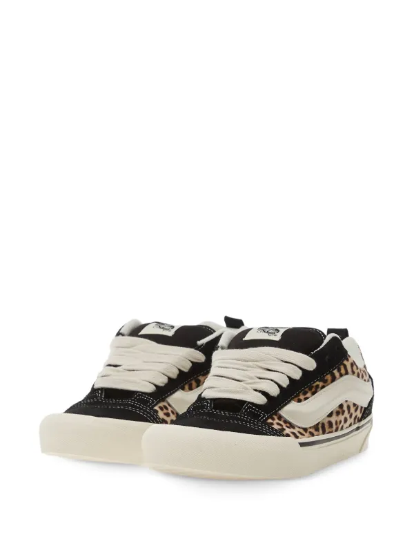 Vans Knu Skool leopard-print Sneakers | Black | FARFETCH