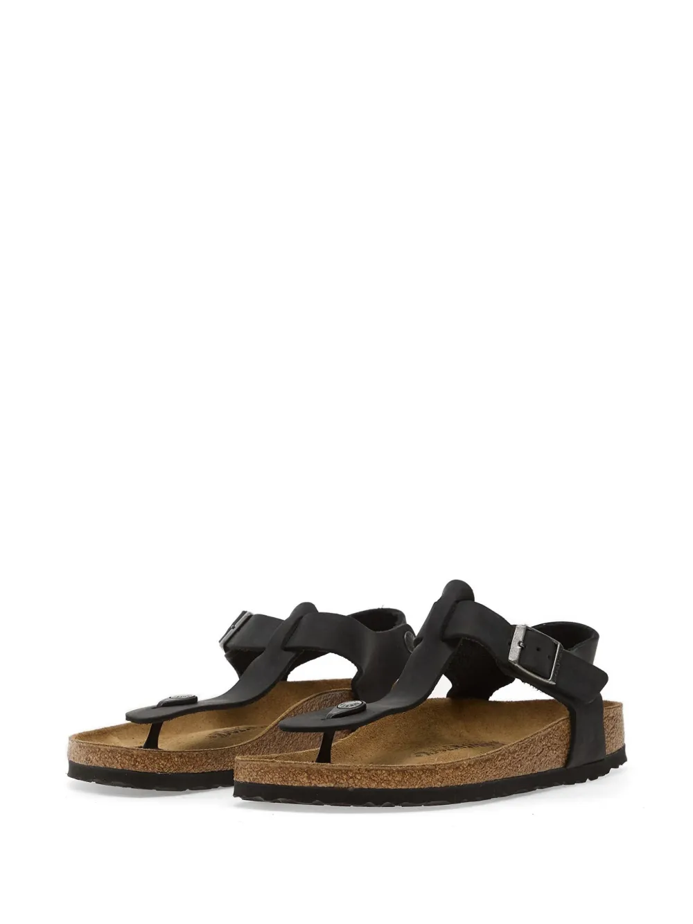 Birkenstock Kairo sandalen met gespsluiting Zwart