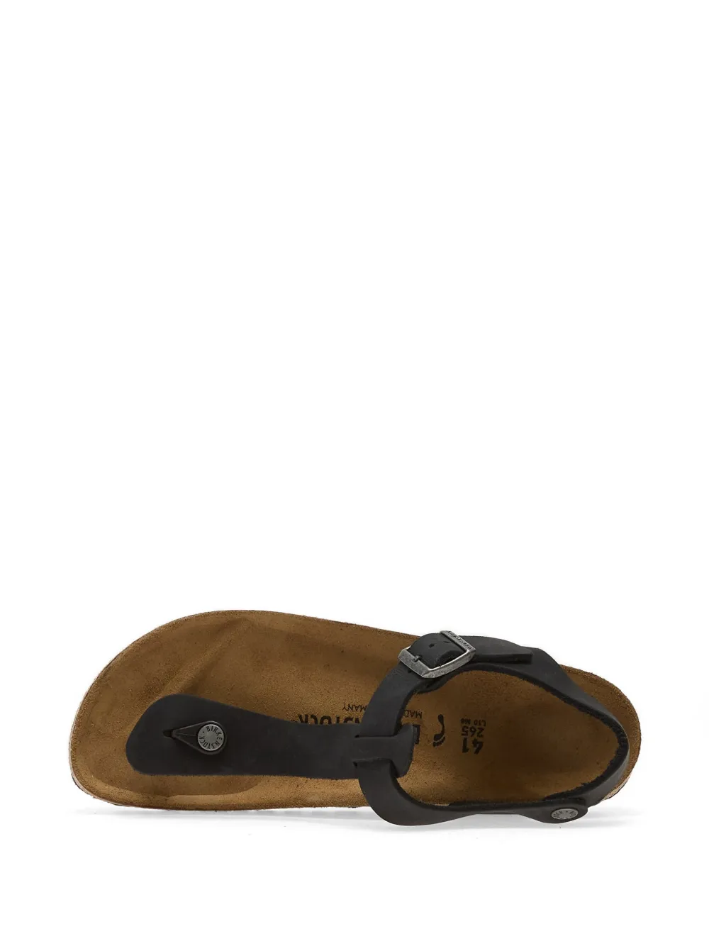 Birkenstock Kairo sandalen met gespsluiting Zwart