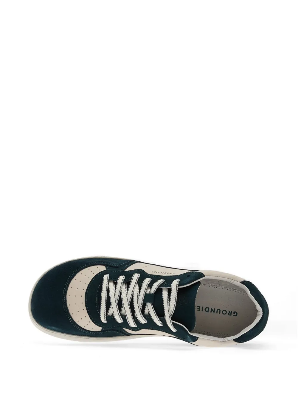 GROUNDIES Nova Special geperforeerde sneakers met vlakken Blauw