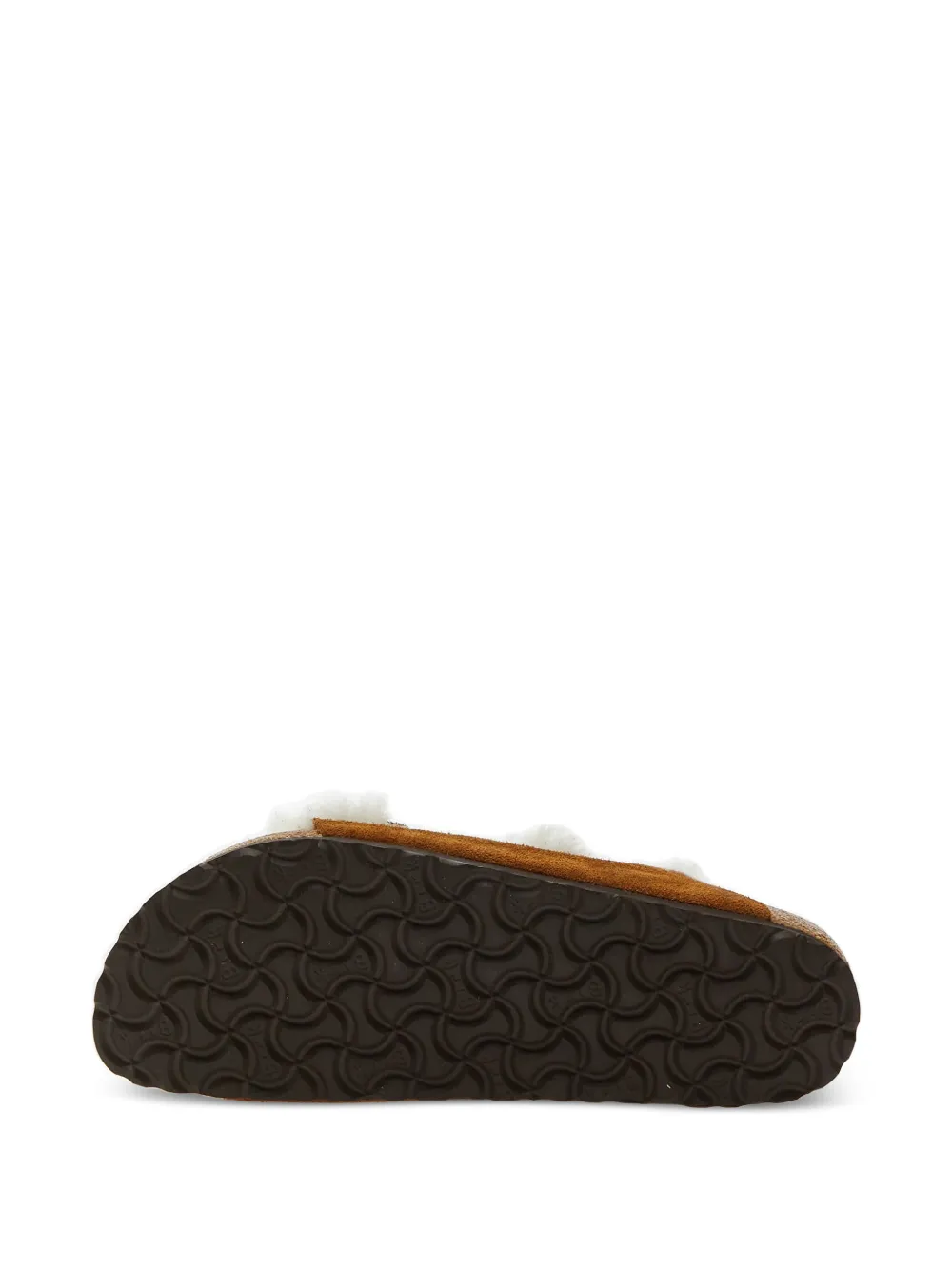 Birkenstock Arizona lammy sandalen Bruin