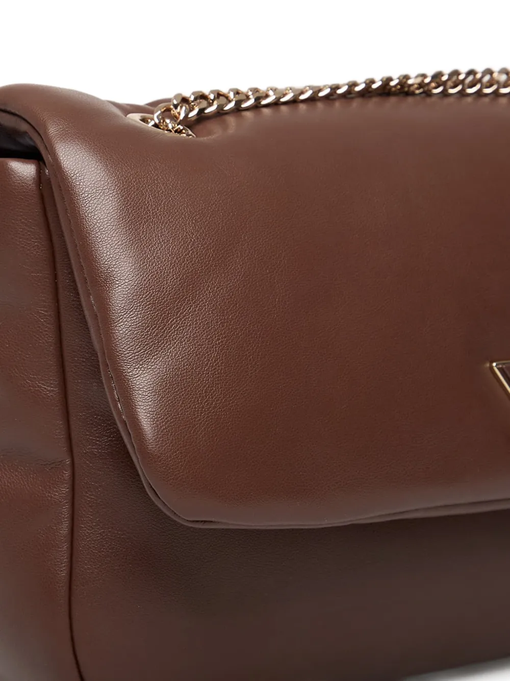  Guess Usa Bolso De Hombro Sunetra Acolchado - Marrón 
