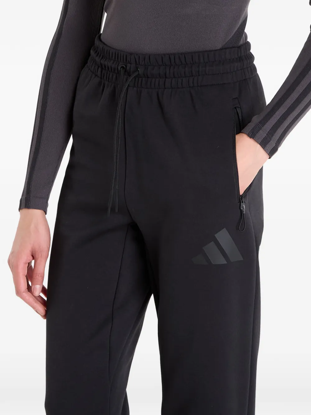 adidas Trainingsbroek met logo Zwart