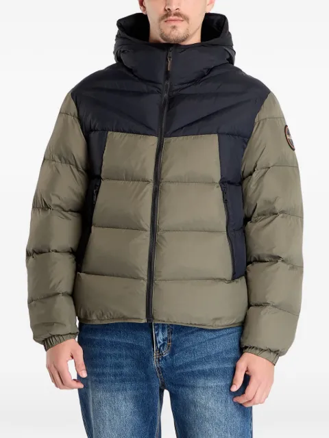 Napapijri padded colour-block jacket