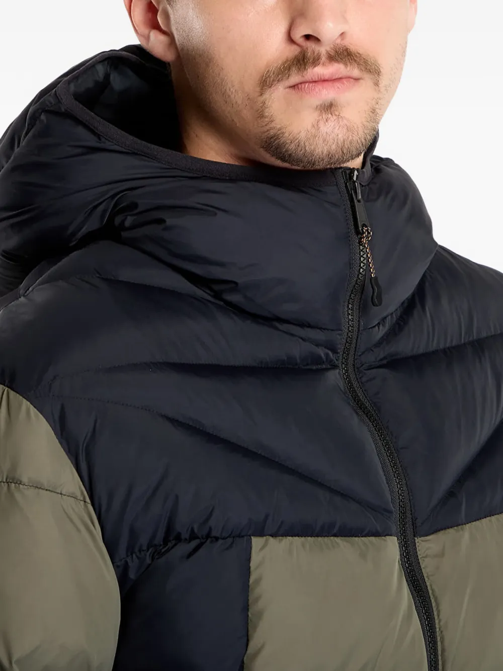 Napapijri Jack met colourblocking Groen