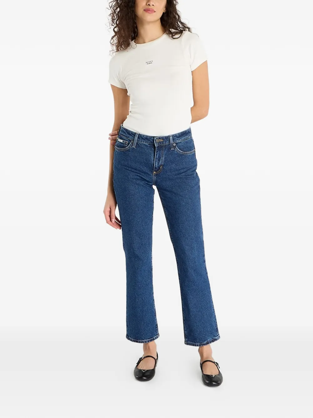 GUESS USA Straight jeans Blauw