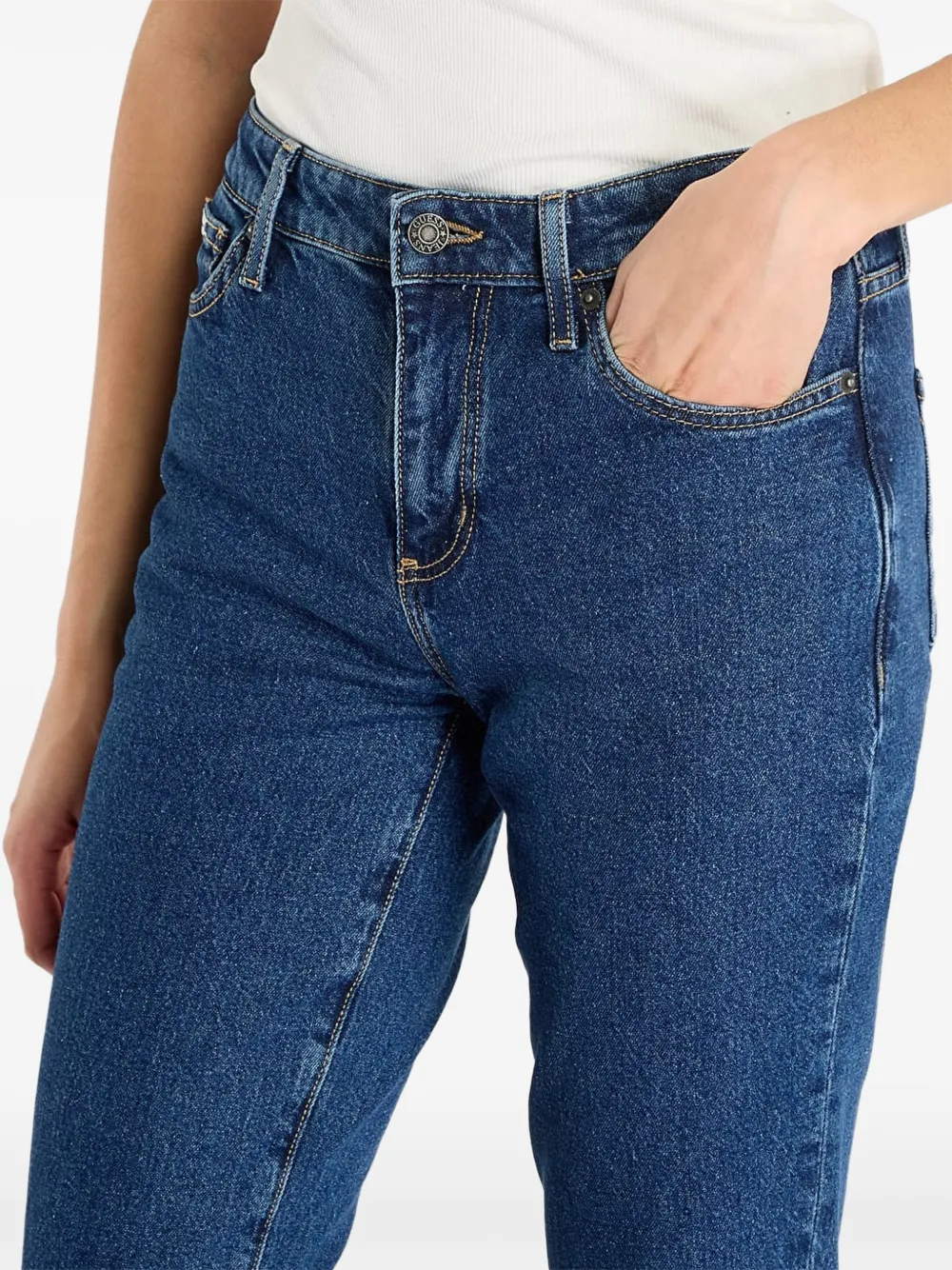 GUESS USA Straight jeans Blauw