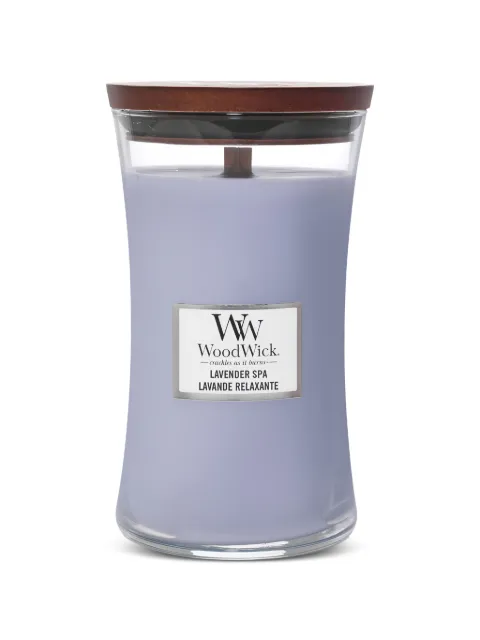 WoodWick Lavender spa candle (21.5 oz)