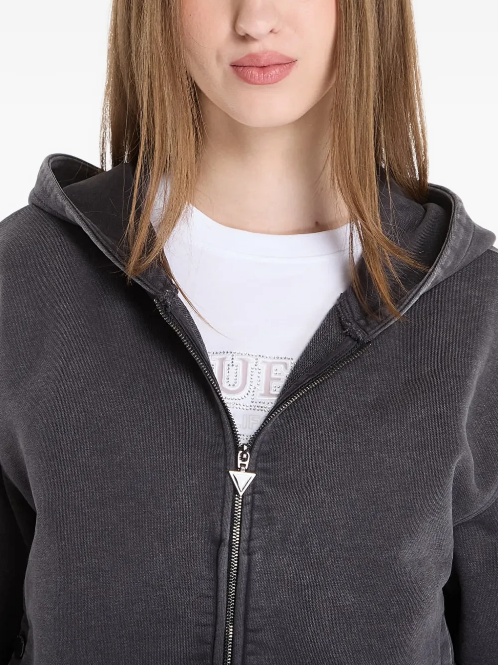 GUESS USA Jack met capuchon Zwart