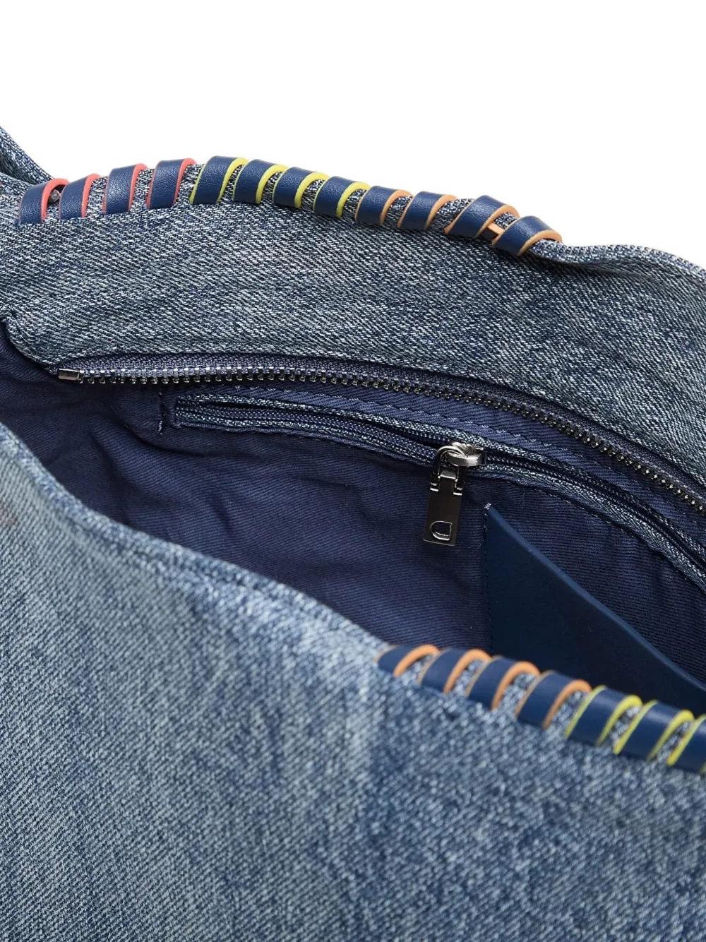 Desigual denim tote bag Blauw