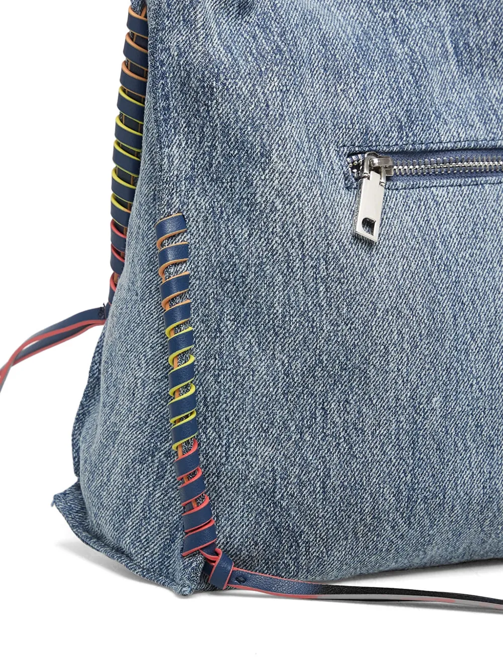 Desigual denim tote bag Blauw