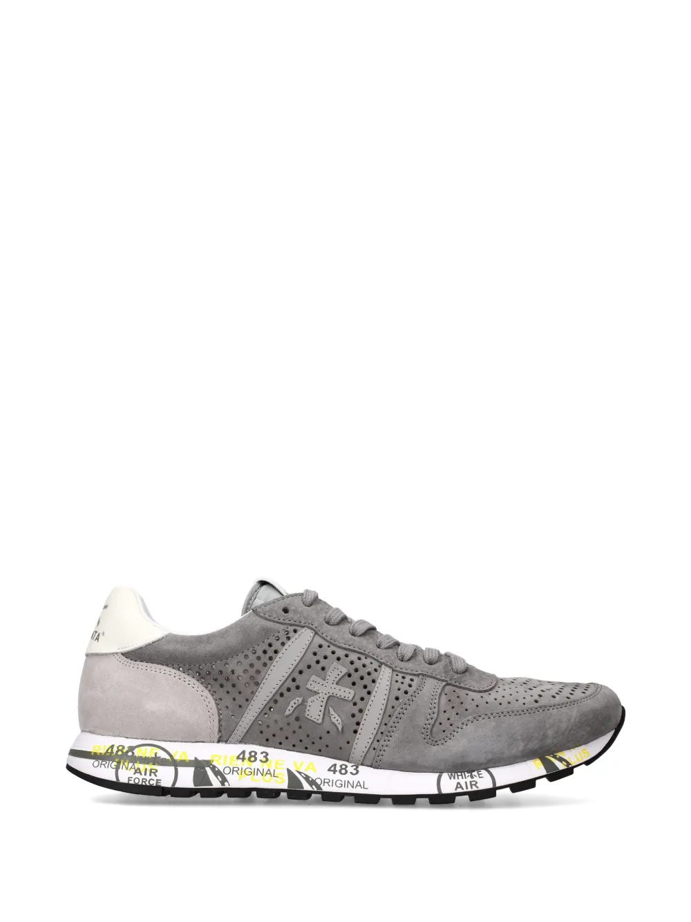 Premiata Eric perforated sneakers - Grigio