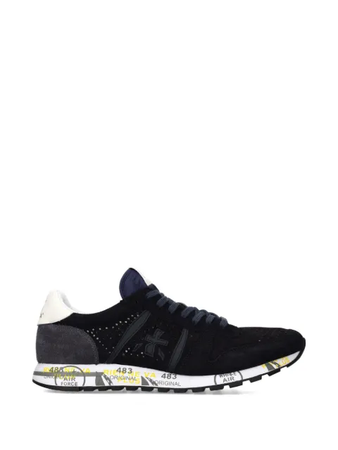 Premiata Eric perforated suede sneakers