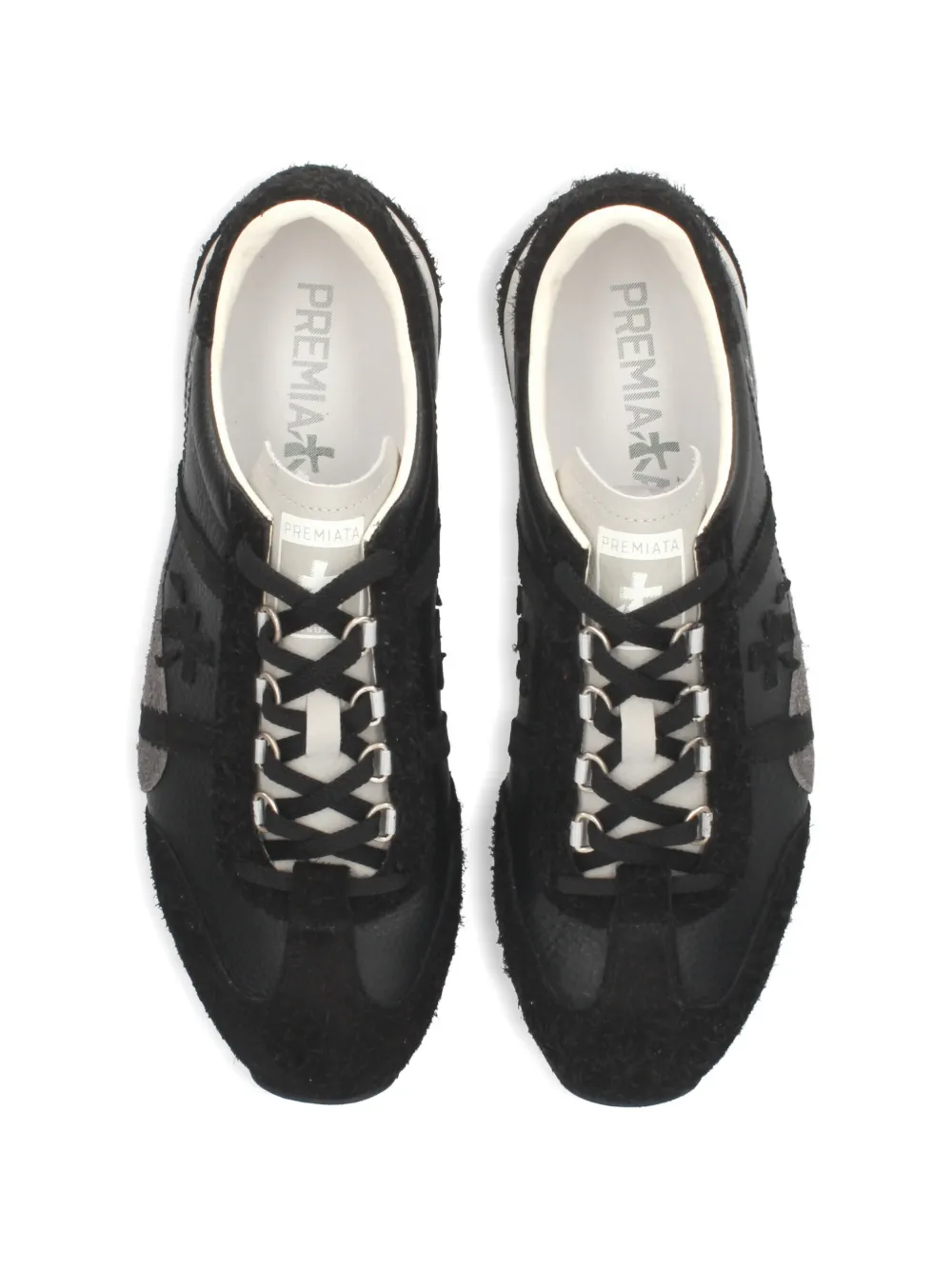 Premiata Jackyx leather sneakers Zwart